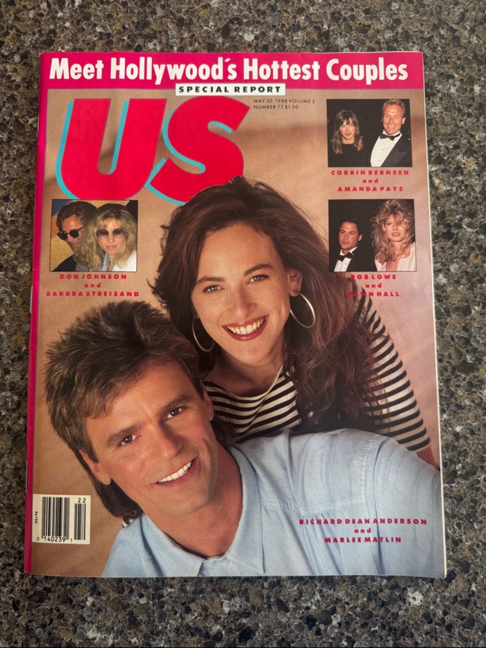 US Magazine Special Report Hollywood's hottest couples 1988, TV, Broadway